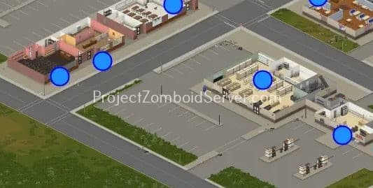Gasolineras en Project Zomboid